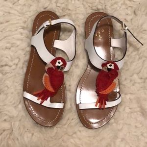 AUTHENTIC KATE SPADE PARROT SANDELS